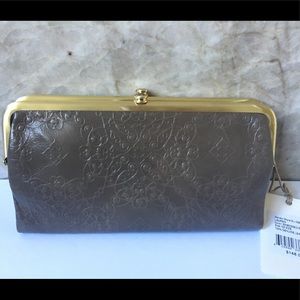 Hobo Lauren Leather Wallet Clutch NWT